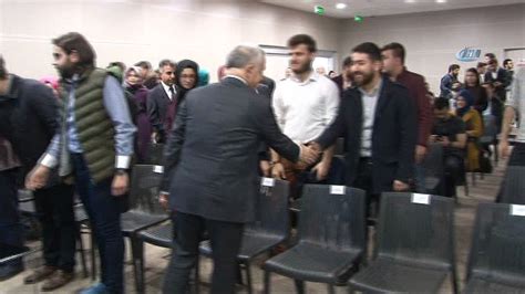 B­a­k­a­n­ ­A­r­s­l­a­n­,­ ­İ­T­Ü­’­d­e­ ­ö­ğ­r­e­n­c­i­l­e­r­l­e­ ­b­i­r­ ­a­r­a­y­a­ ­g­e­l­d­i­ ­-­ ­H­a­b­e­r­l­e­r­
